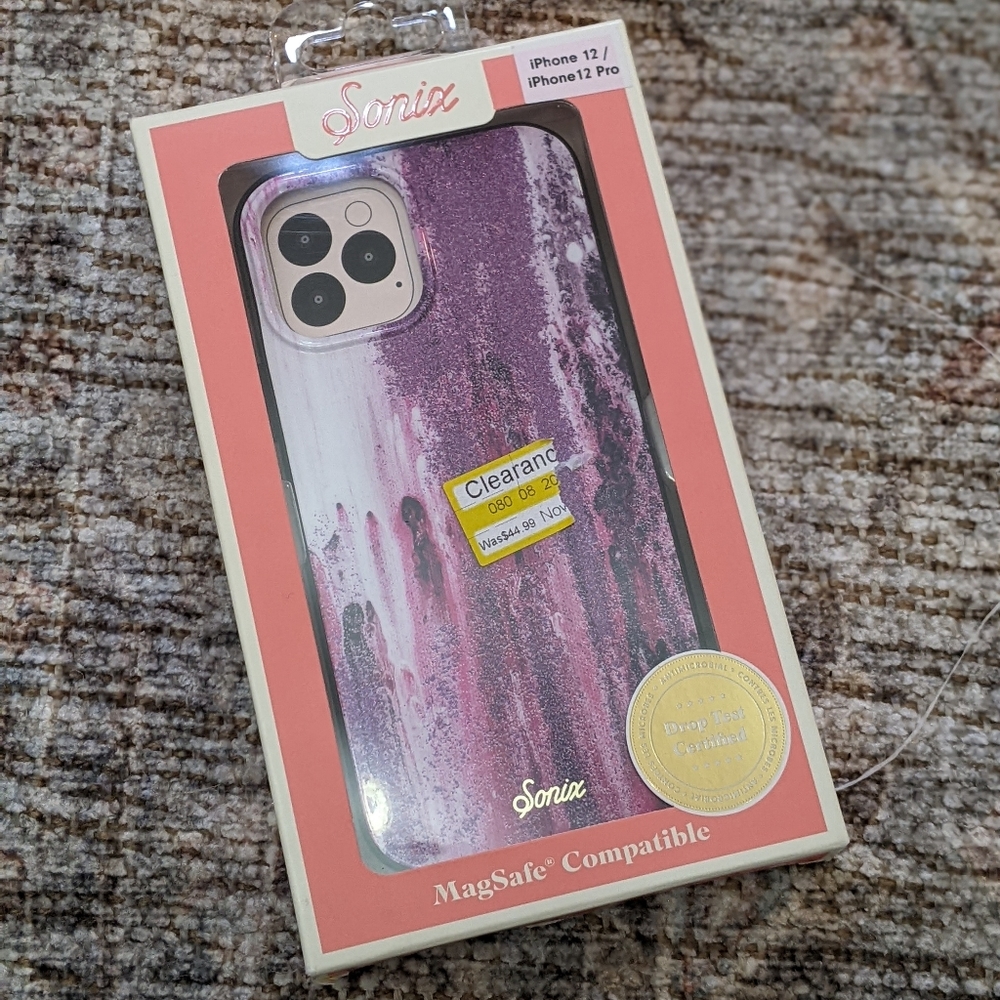 Sonix iPhone 12 / 12pro agate purple case